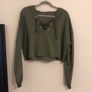 Crop sweatshirt